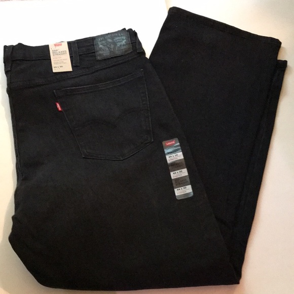 Levi’s black 559 relaxed stray Sz 44” W X 30” - Picture 4 of 6